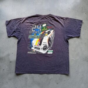 Vintage 2011 Rolex 24 at Daytona Racing T-Shirt Anvil Action Express Porsche 2X
